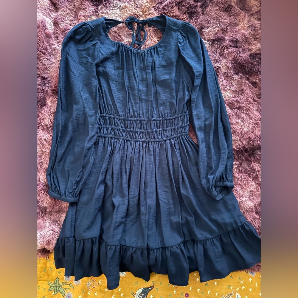 Madewell Deep Blue Dress